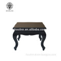 Antique Black Birch Wood Side Table HL310-60